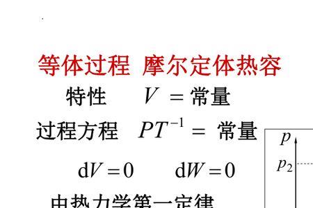等压热容计算公式