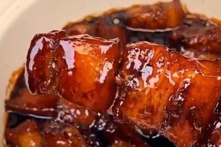 红烧肉怎么烧的很黏