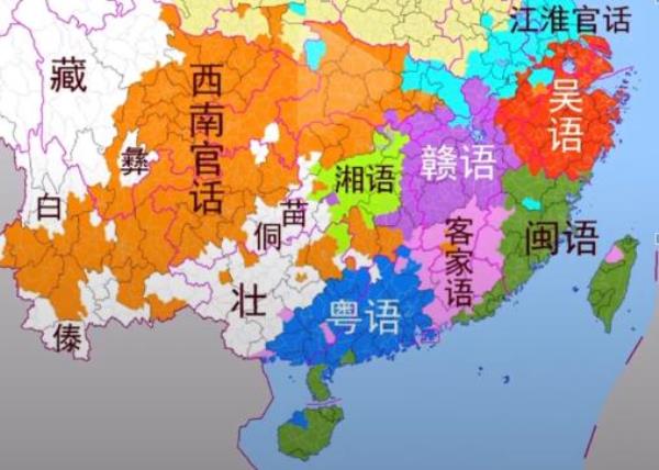 福建的方言详细分类