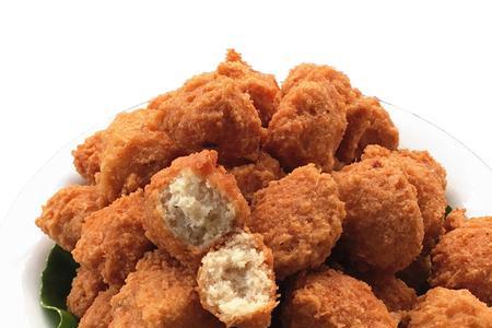 白萝卜鱼肉禄豆丸子