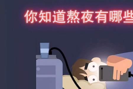 白天不学晚上熬夜成语