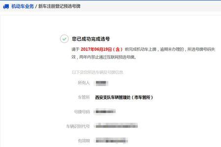 12123选号多久电脑能查到