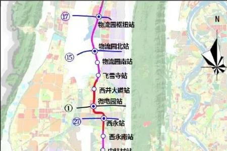 重庆轨道21号线详细站点
