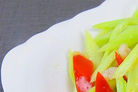芹菜炒虾怎么做