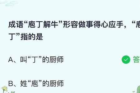 庖丁遵循什么样的规律