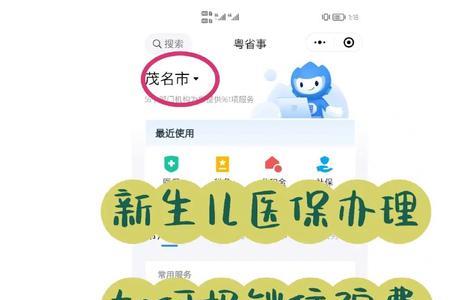 河北新生儿医保报销流程