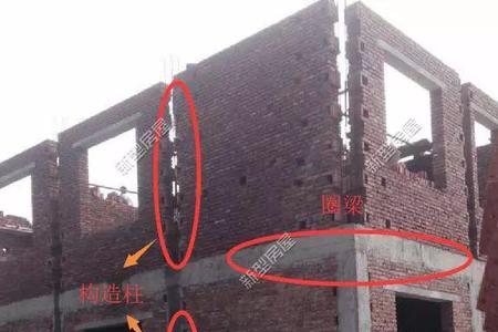 只有圈梁的房子怎么增加构造柱