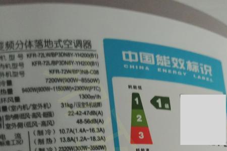 空调柜机三级和一级差多少度电