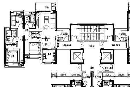 一梯四户都是一样户型嘛
