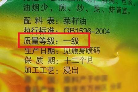 合格食用油标准标志