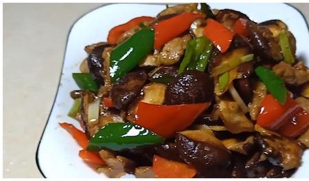 干香菇炒肉家常做法