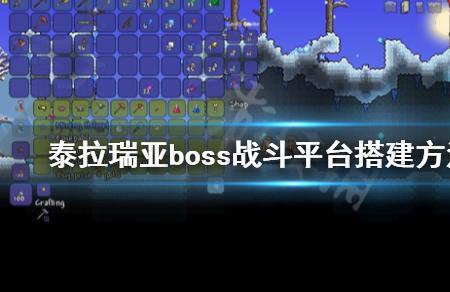 泰拉瑞亚战斗方案怎么获得