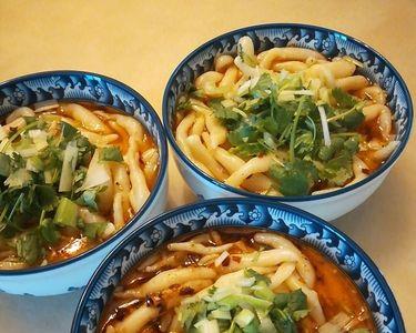 酸辣面竽的做法