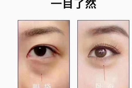 有眼袋如何画卧蚕