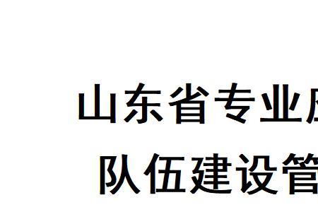 应急队伍建设要求