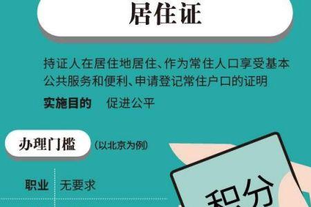 安吉居住证怎么办理