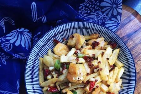 虾仁土豆条做法