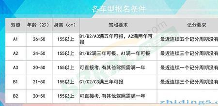 2022年60岁a1驾照要降吗