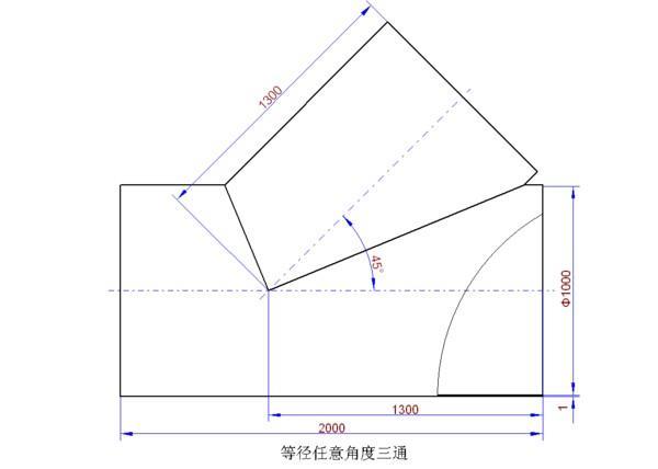 正三通放样计算口诀