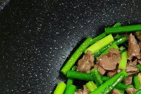 蒜苔牛肉做法