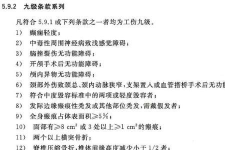 八根骨折算几级伤残