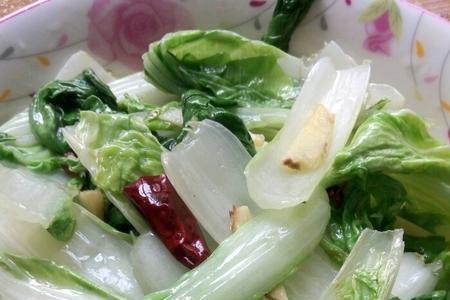 小白菜怎么炒又脆又甜