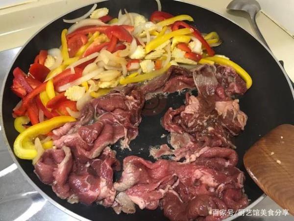 炒牛片的家常做法