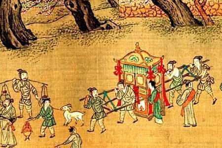 古代下聘礼用成语形容是什么