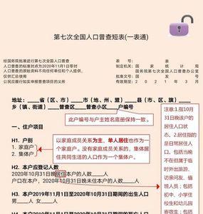 人口普查和户口系统一样么