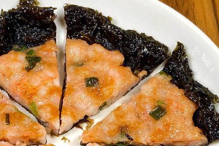 虾滑饼做法