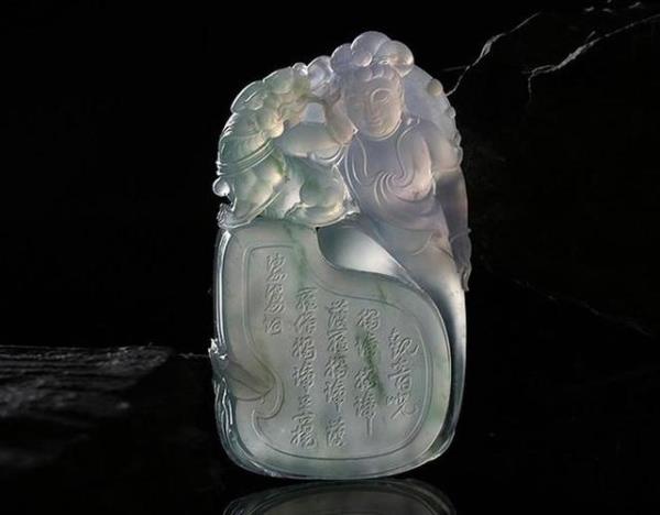 夸翡翠雕工的句子