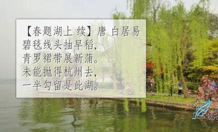 西湖诗句最出名诗句