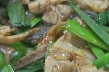 大葱炒羊蛋做法