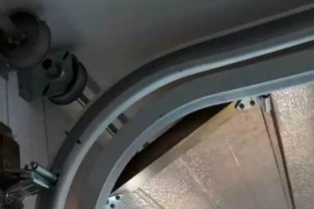 翻板门轨道安装尺寸讲解