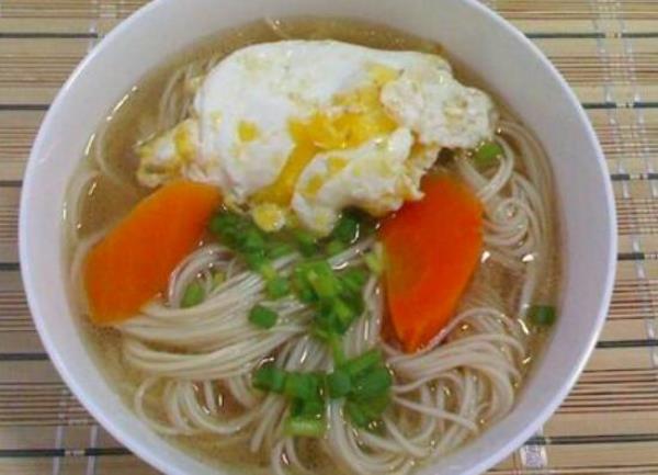红薯、面条鸡蛋一起煮行吗