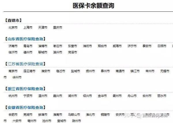 医保卡余额查询方法2020版
