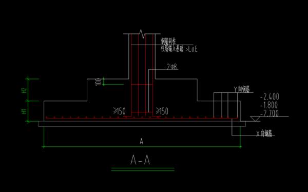 独立基础钢筋为什么长向在下
