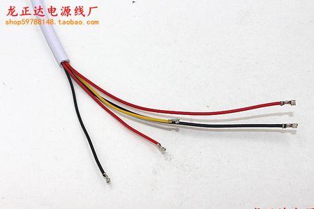 摄像头尾线是圆孔的