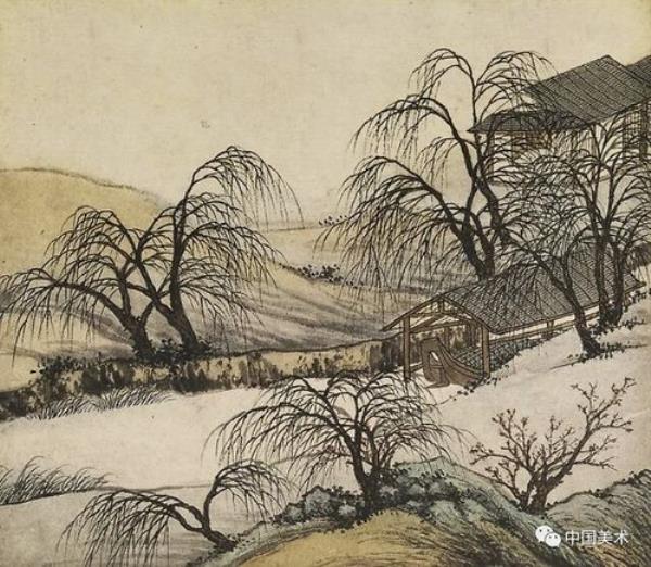 临摹沈周的山水画注意什么