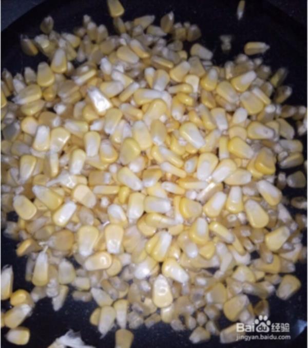 白玉米饭的做法