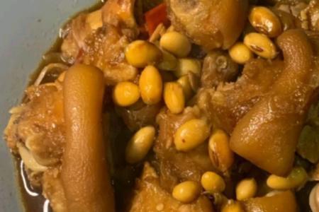 黄豆炖猪蹄，黄豆泡多久