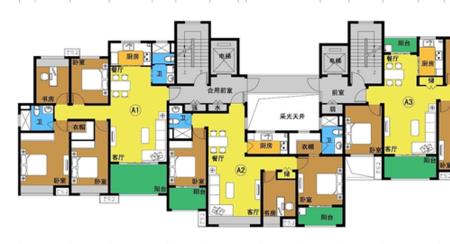 两梯四户电梯物业只让用一部