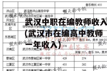 中职和高中哪里上班比较好