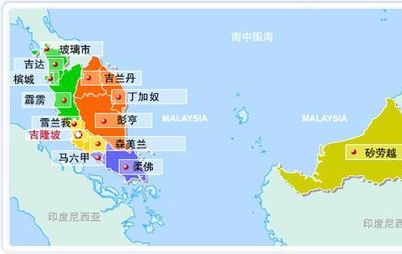 马来西亚在地理上什么位置
