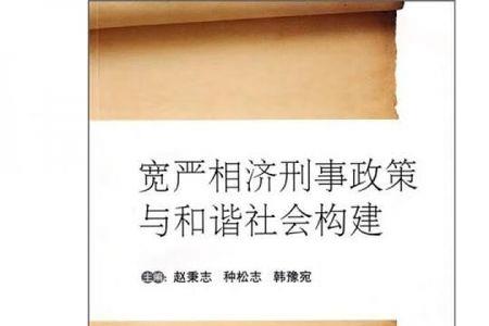 宽严并济是什么意思