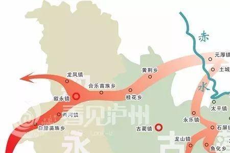 四渡赤水线路图