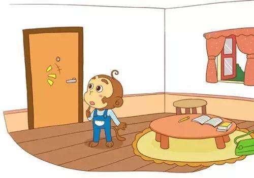 孩子在家敲门他不开门怎么办