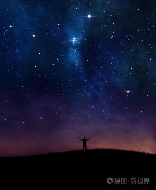 夜晚越黑暗星星就越明亮诗句