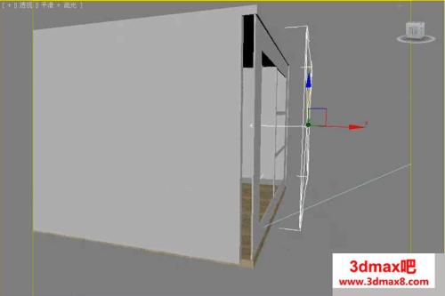 3dmax平行光透不进室内