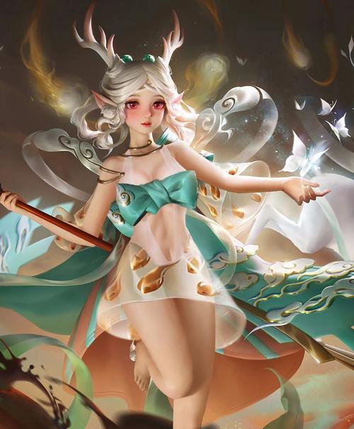 瑶遇见神鹿怎么变成金色